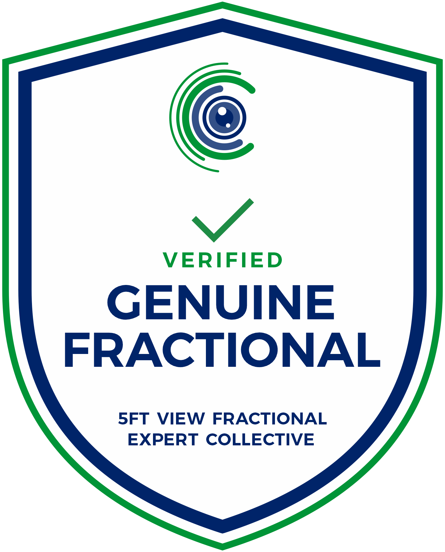 Verified Genuine Fractional seal, 5FT View Fractional Expert Collective